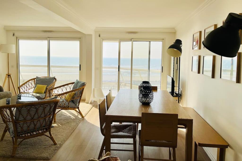 Appart T4 Lumineux Avec Terrasse Vue Mer Le Touquet エクステリア 写真