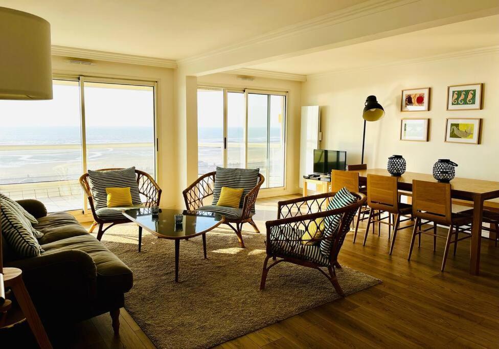 Appart T4 Lumineux Avec Terrasse Vue Mer Le Touquet エクステリア 写真