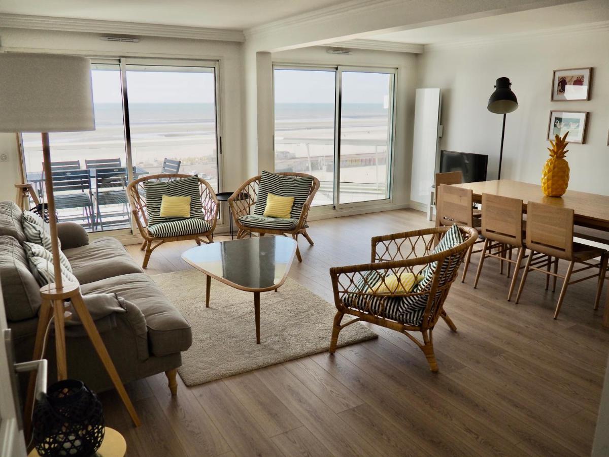 Appart T4 Lumineux Avec Terrasse Vue Mer Le Touquet エクステリア 写真