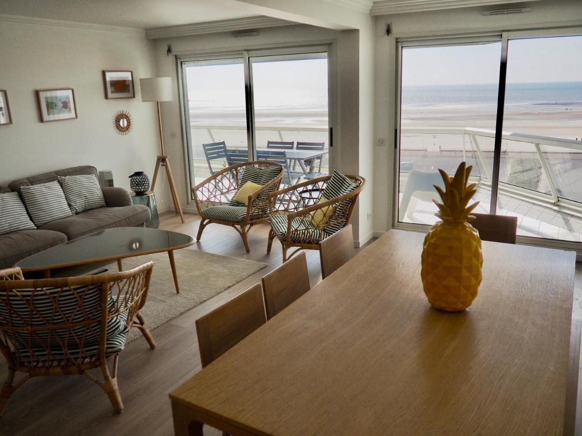 Appart T4 Lumineux Avec Terrasse Vue Mer Le Touquet エクステリア 写真